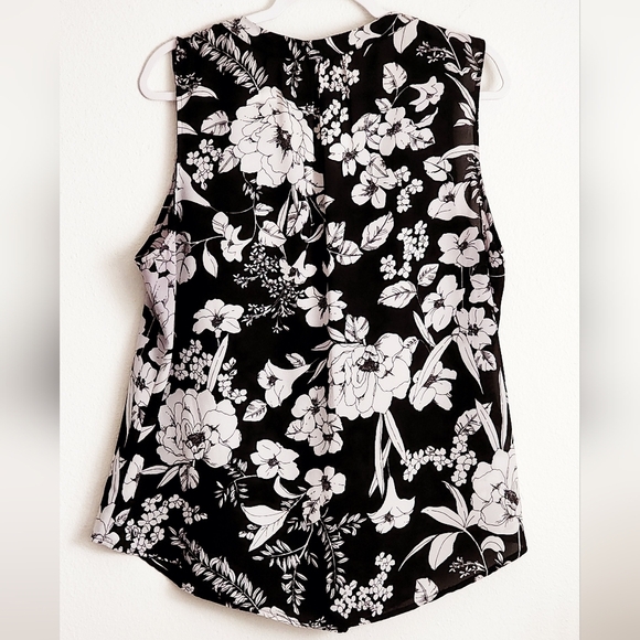 Roz & Ali Women's Plus Size Tank Floral Polyester Sz 1X - Picture 5 of 8